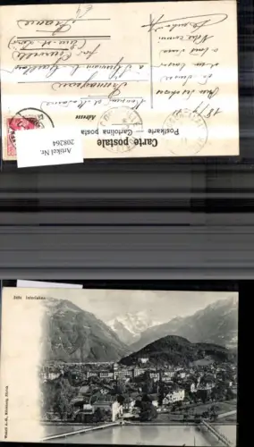 208264,Interlaken m. Jungfrau Kt Bern