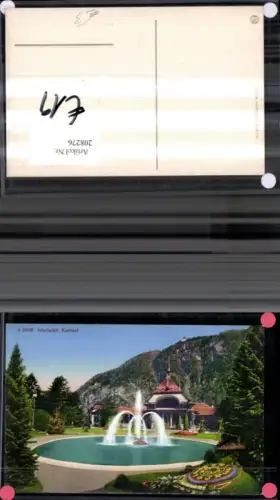 208276,Interlaken Kursaal Brunnen Blumenuhr Kt Bern