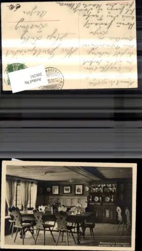 208281,Reichenbach Kanderthal Gaststube im alten Bären Innenansicht Kt Bern