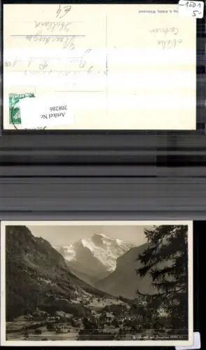 208286,Wilderswil Teilansicht m. Jungfrau Kt Bern