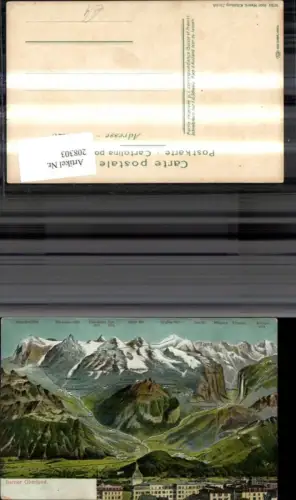 208303,Berner Oberland Alpen Widerswil Lauterbrunnen Grindelwald Mönch Eiger Jungfrau Schreckhorn Kt Bern