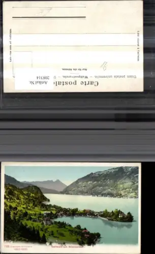208314,Iseltwald Totale am Brienzersee See Kt Bern