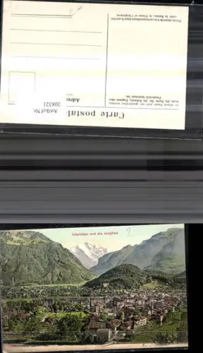 208321,Interlaken Totale u. d. Jungfrau