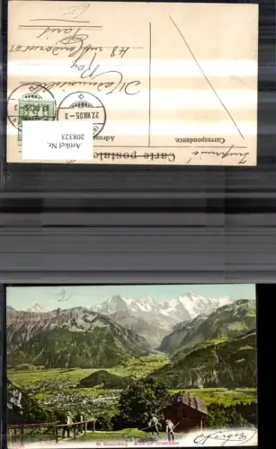 208323,St. Beatenberg Blick auf Interlaken Totale Kt Bern