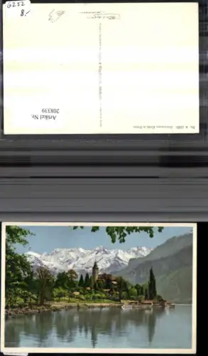 208339,Breinzersee b. Brienz Kirche Kt Bern