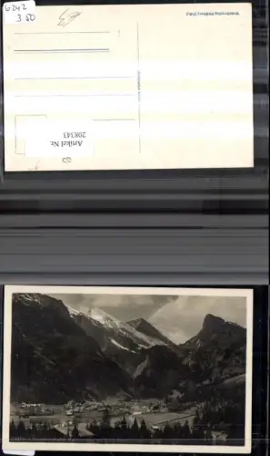 208343,Lötschbergbahn Kandersteg Totale m. Lötschbergtunneleingang Kt Bern