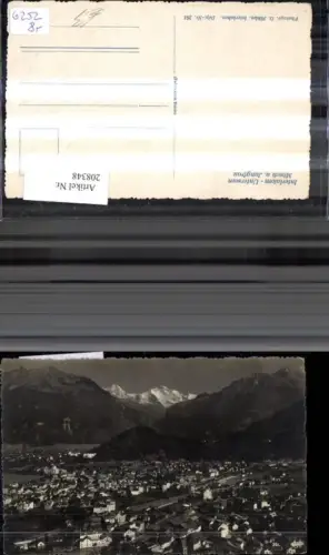 208348,Interlaken Totale Unterseen Mönch u. Jungfrau Kt Bern