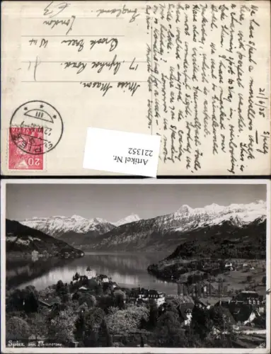 221352,Spiez a. Thunersee Totale Kt Bern