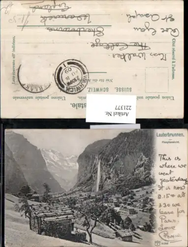 221377,Lauterbrunnen Totale Kt Bern