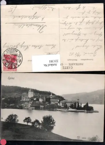 221381,Spiez a. Thunersee Totale Kt Bern