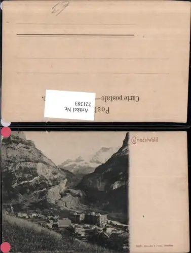 221383,Grindelwald Totale Kt Bern