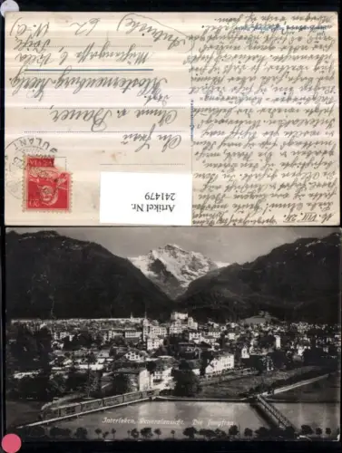 241479,Interlaken Totale m. Jungfrau Kt Bern