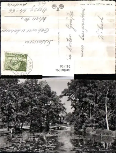 241496,Langenthal Schorenweiher Partie Kt Bern