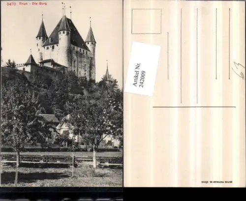 242009,Thun Die Burg Kt Bern