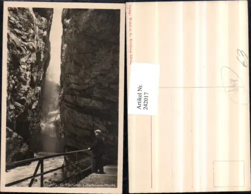 242017,Grindelwald Lütschinenschlucht Schlucht Partie Kt Bern