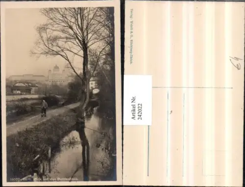 242022,Bern Blick auf das Bundeshaus Partie