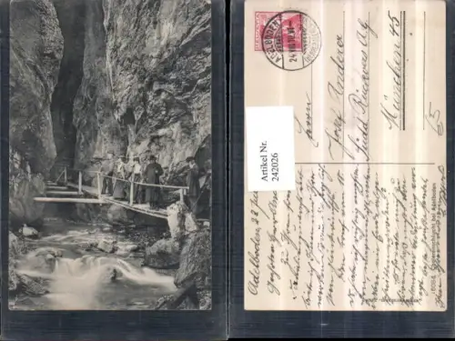 242026,Cholerenschlucht Schlucht b. Adelboden Partie Kt Bern