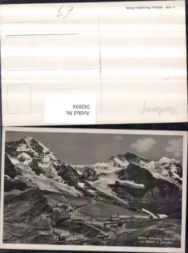 242034,Kleine Scheidegg m. Mönch u. Jungfrau Kt Bern