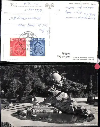 242041,Bern Weltpostdenkmal Denkmal
