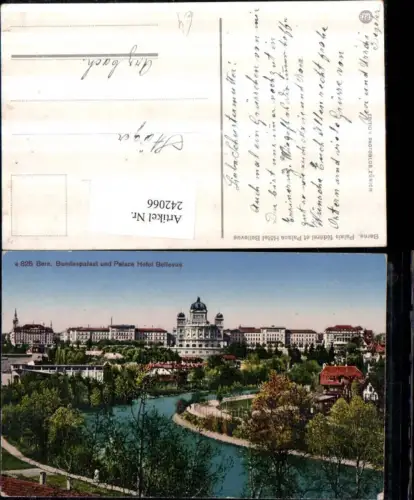 242066,Bern Bundespalast und Palace Hotel Bellevue