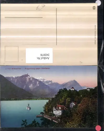 242078,Brienzersee Ringgenberg geg. Interlaken Kt Bern