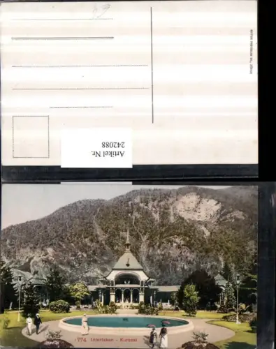 242088,Interlaken Kursaal Kt Bern