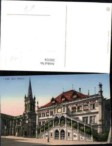 242124,Bern Rathaus Kirche