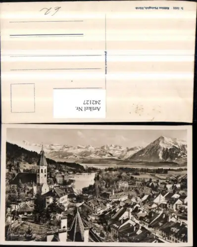 242127,Thun Totale und d. Alpen Kt Bern