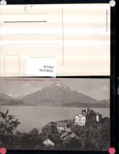 242130,Park Hotel Gunten a. Thunersee m. Niesen Kt Bern