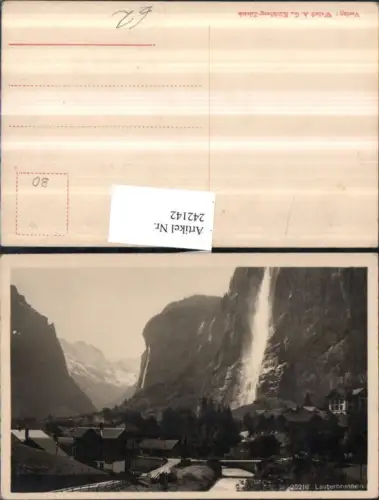242142,Lauterbrunnen Wasserfall Kt Bern