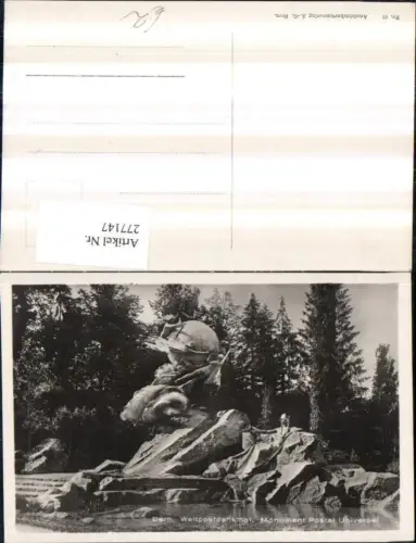 277147,Bern Berne Weltpostdenkmal Monument