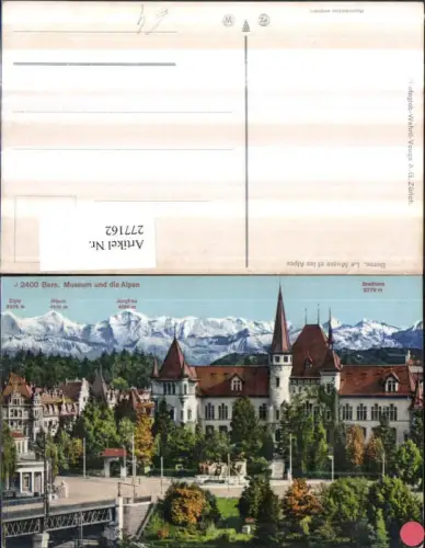 277162,Bern Berne Museum und d. Alpen Bergkulisse
