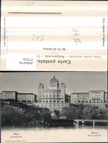 277210,Bern Berne Bundespalast Palais federale