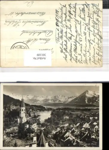 301109,Thun u. d. Alpen Kt Bern