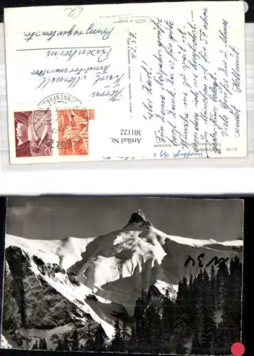 301122,Adelboden Tschinggelochtighorn vom Kuhnisbergli Kt Bern