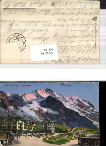301148,Kleine Scheidegg Jungfraubahn Bergbahn Wengen Kt Bern