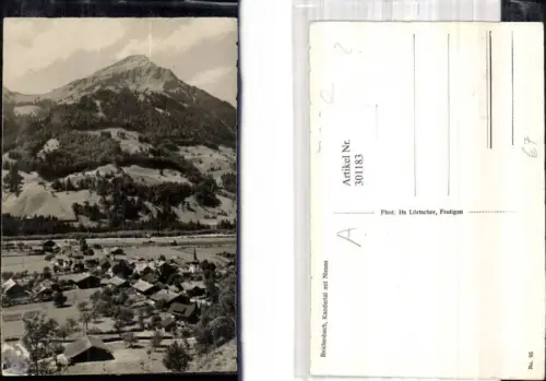 301183,Reichenbach Kandertal m. Niesen Kt Bern