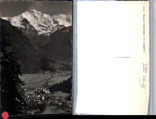 309449,Matten Interlaken Totale m. Jungfrau Bergkulisse Kt Bern