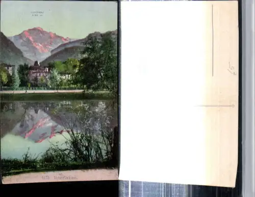 309478,Interlaken m. Jungfrau Bergkulisse Kt Bern
