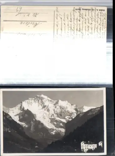 309495,Interlaken Hotel Jungfraublick m. Jungfrau Bergkulisse Kt Bern