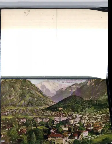 309496,Interlaken Totale Bergkulisse Kt Bern