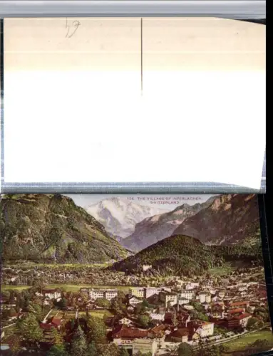 309498,Interlaken Totale Bergkulisse Kt Bern