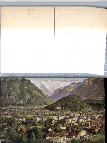 309499,Interlaken Totale Bergkulisse Kt Bern