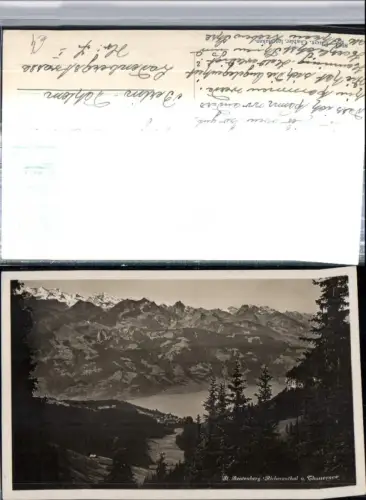 309528,St. Beatenberg Richerenthal u. Thunersee Bergkulisse Kt Bern