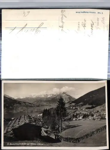 309530,St. Beatenberg Hütte m. Niesen Bergkulisse Kt Bern