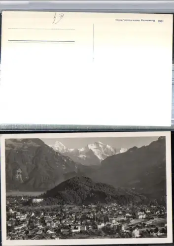 309583,Interlaken Totale m. Jungfrau Bergkulisse Kt Bern