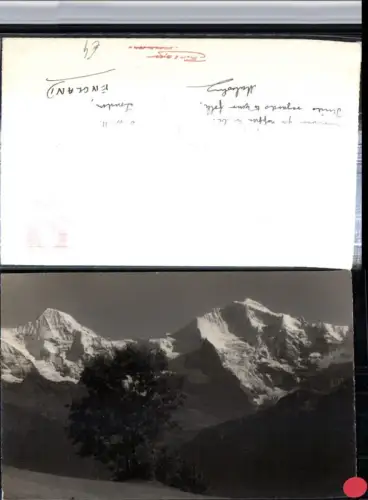 309586,Beatenberg Mönch Jungfrau Bergkulisse Kt Bern
