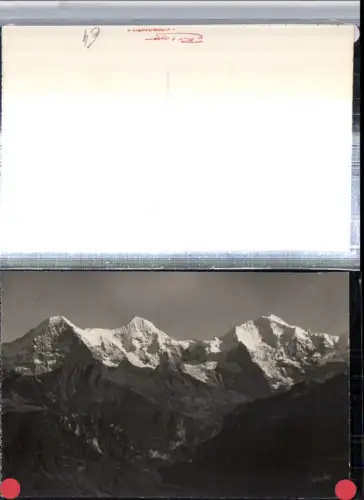 309587,Beatenberg Amisbühl Eiger Mönch Jungfrau Bergkulisse Kt Bern