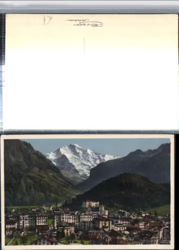 309597,Interlaken Totale m. Jungfrau Bergkulisse Kt Bern