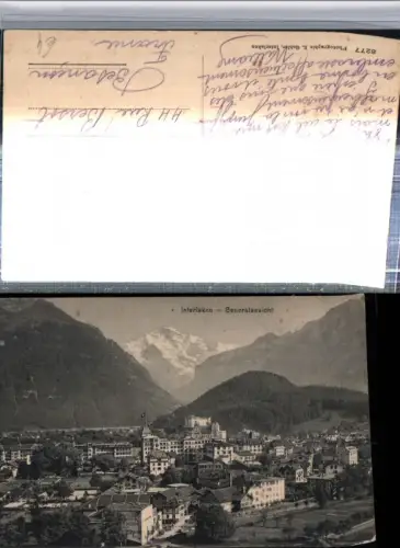 309602,Interlaken Totale Bergkulisse Kt Bern